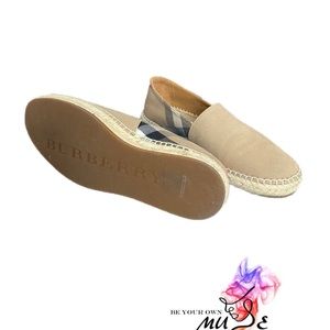 Burberry Cloth Espadrilles